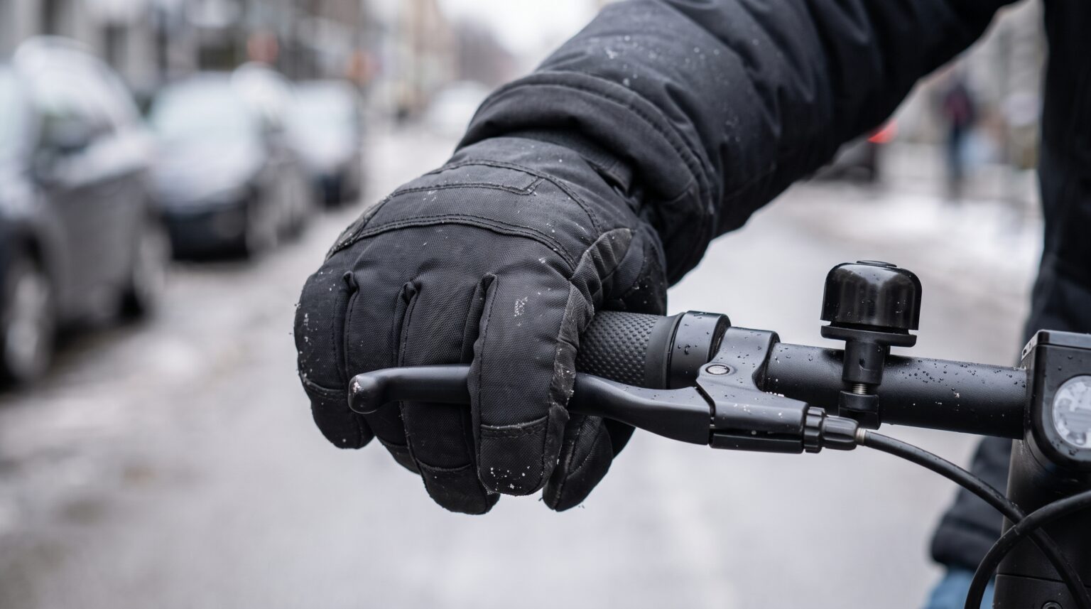Electric scooter gloves for winter
