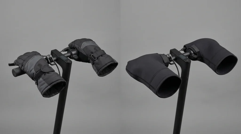 Electric scooter gloves for winter